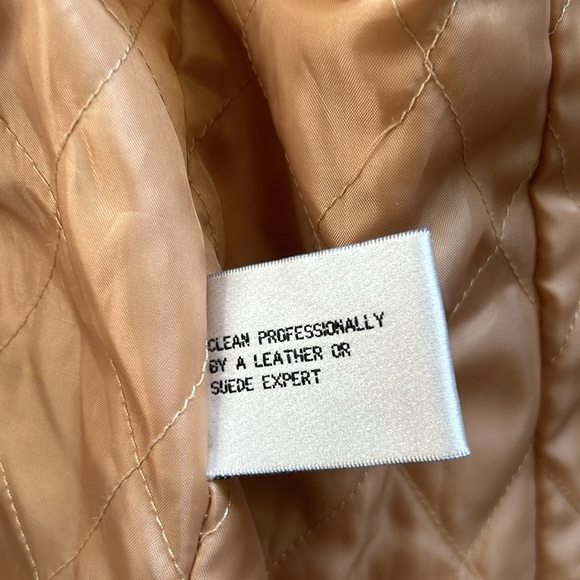 Vintage marvin richards Tan mongolian lamb suede Women's penny lane coat - Picture 8 of 9